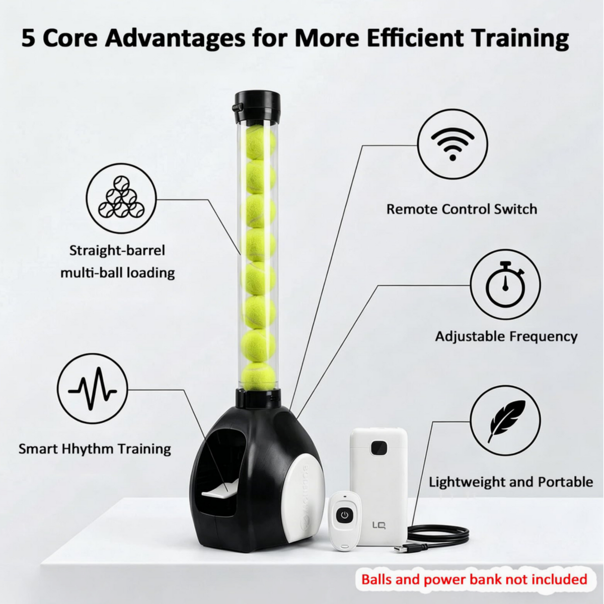 Suwang A2 Standard Automatic Circulating Ball‑Serving Practice Machine